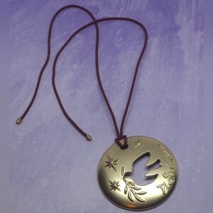 David Yurman 2023 Holiday Dove Ornament Limited Edition Gold Tone